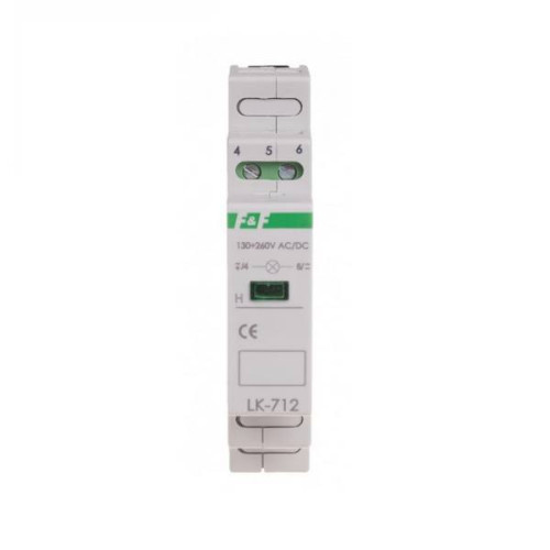 Lampka kontrolna zasilania jednofazowa LK-712B-30-130V