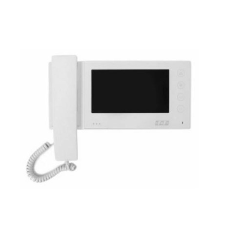 Monitor MK-06WF biały ze słuchawką i pamięć 100 zdarzeń