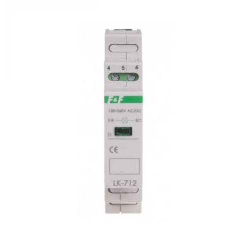 Lampka kontrolna zasilania - jednofazowa LK-712B-5-10V