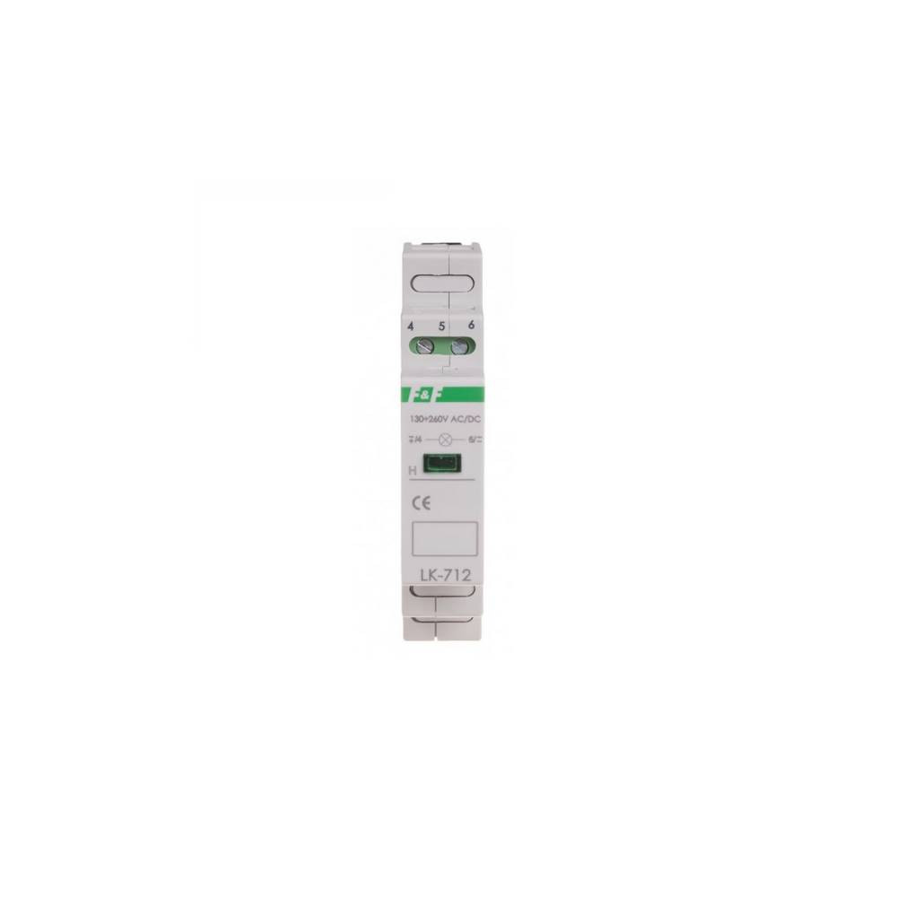 Lampka kontrolna zasilania - jednofazowa LK-712G-130-260V