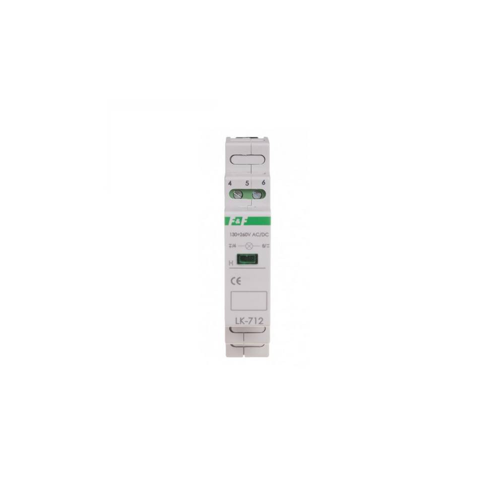 Lampka kontrolna zasilania - jednofazowa LK-712R-130-260V