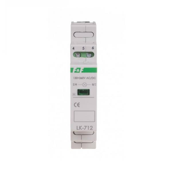 Lampka kontrolna zasilania - jednofazowa LK-712Y-30-130V Lampka kontrolna zasilania - jednofazowa LK-712Y-30-130V