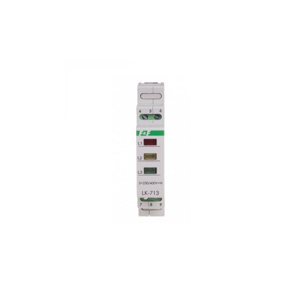 Lampka kontrolna zasilania - trójfazowa LK-713G