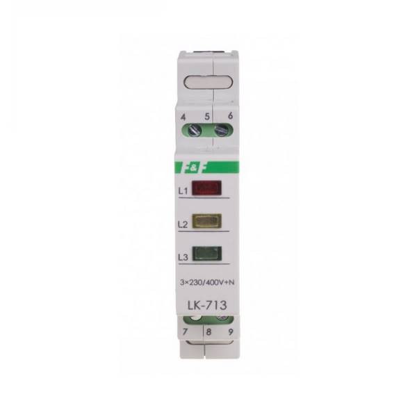 Lampka kontrolna zasilania - trójfazowa LK-713G Lampka kontrolna zasilania - trójfazowa LK-713G
