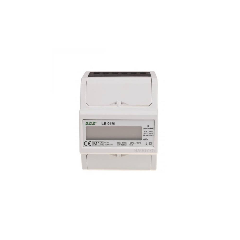 Licznik energii LE-01M elektrycznej   MODBUS RS-485 - jednofazowy