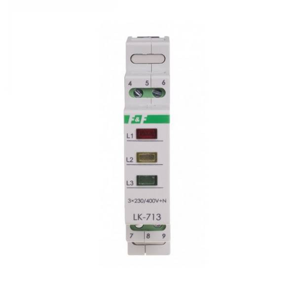 Lampka kontrolna zasilania - trójfazowa LK-713Y Lampka kontrolna zasilania - trójfazowa LK-713Y