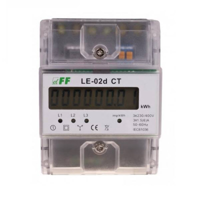 Licznik energii LE-02D-CT elektrycznej