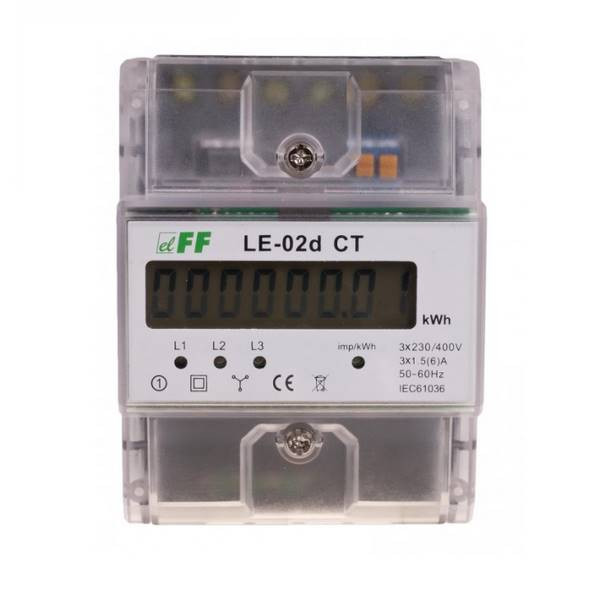 Licznik energii LE-02D-CT elektrycznej
