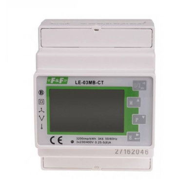 Licznik energii LE-03MB-CT trójfazowy dwukierunkowy