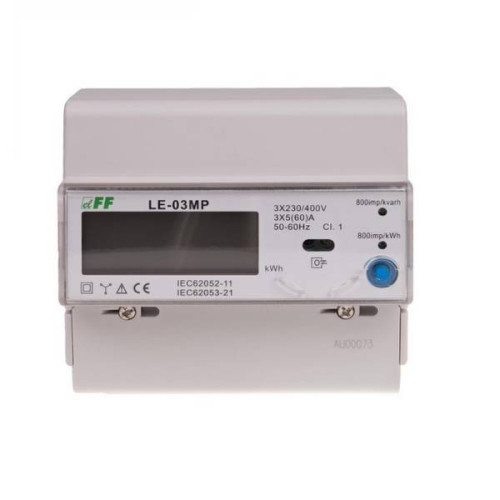 Licznik energii LE-03MP elektrycznej  MODBUS RS-485 -trójfazowy