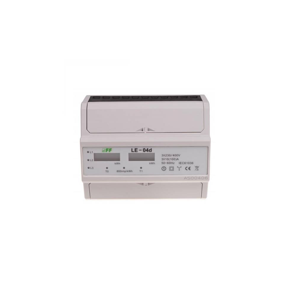 Licznik energii LE-04D elektr. dwutaryfowy