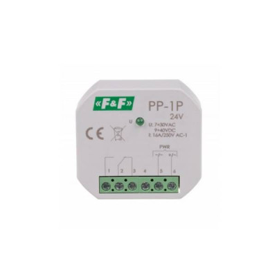 Przekaźnik elektromagnetyczny PP-1P-24V