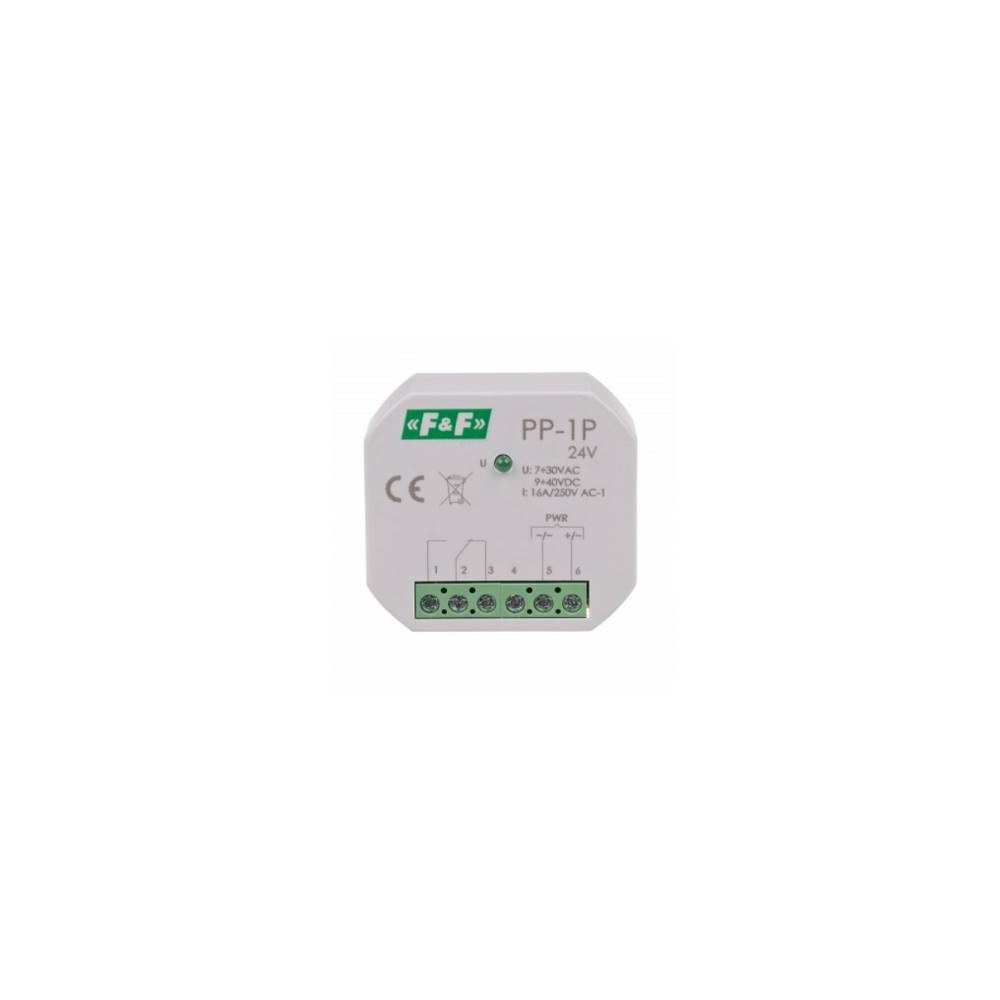 Przekaźnik elektromagnetyczny PP-1P-24V