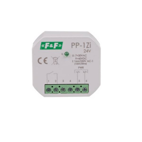 Przekaźnik elektromagnetyczny PP-1Z-LED-24V
