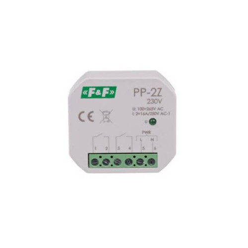 Przekaźnik elektromagnetyczny PP-2Z-230V