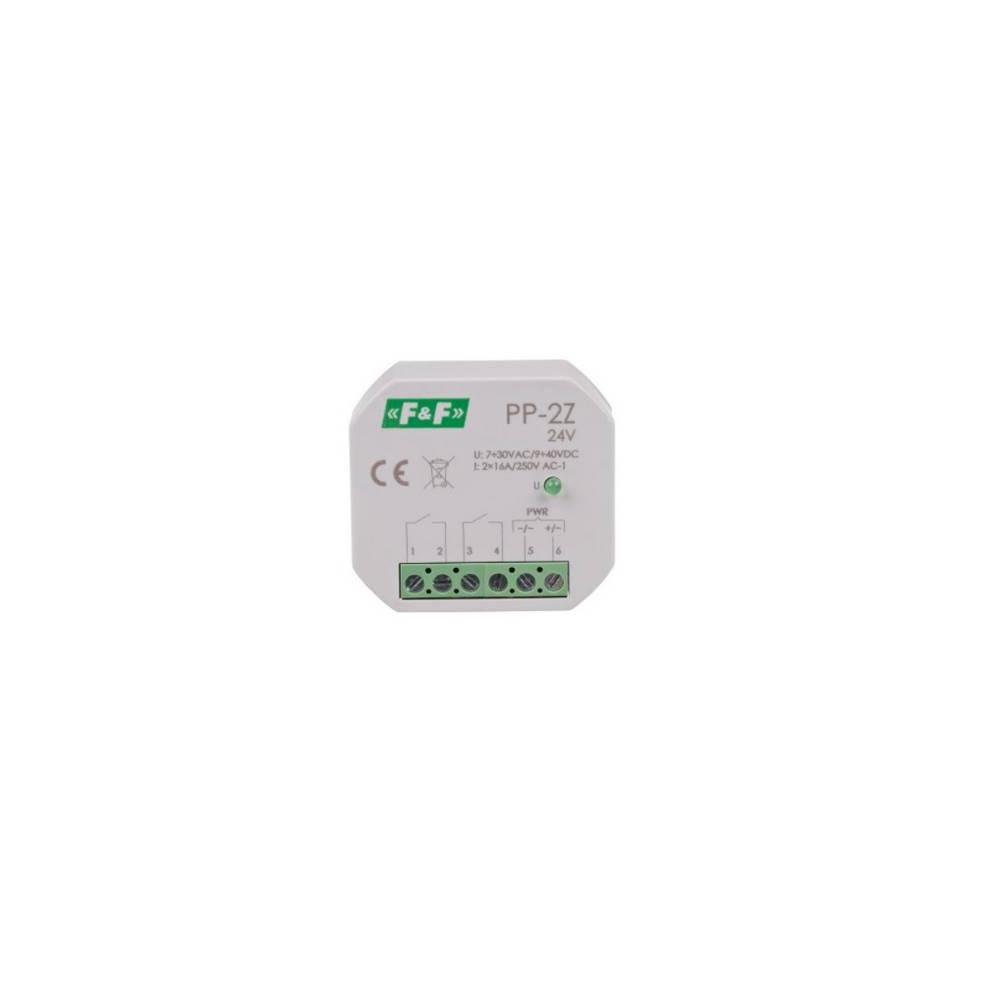 Przekaźnik elektromagnetyczny PP-2Z-24V