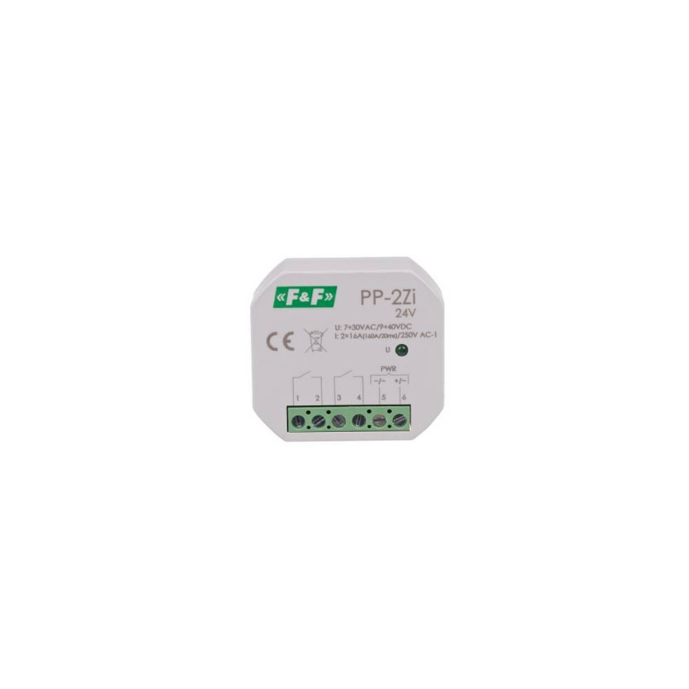 Przekaźnik elektromagnetyczny PP-2Z-LED-24V