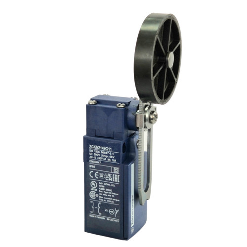 Łącznik krańcowy XCKN2149G11 ramie zmienne z rolką 50mm