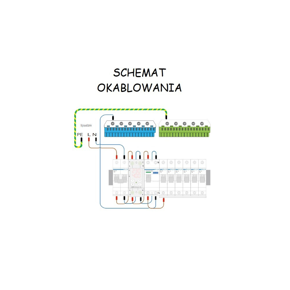 Przekaźnik napięciowy ZUBR CV2-40 red