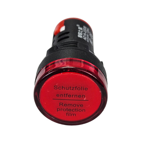 Lampka F22-L-R/24 czerwona 24V AC/DC AD16-22D