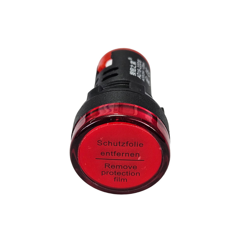 Lampka F22-L-R/24 czerwona 24V AC/DC AD16-22D