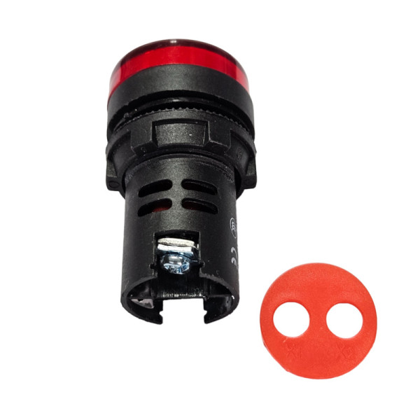 Lampka F22-L-R/24 czerwona 24V AC/DC AD16-22D