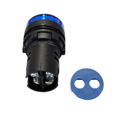 Lampka F22-L-B/24 niebieska 24V AC/DC AD16-22D