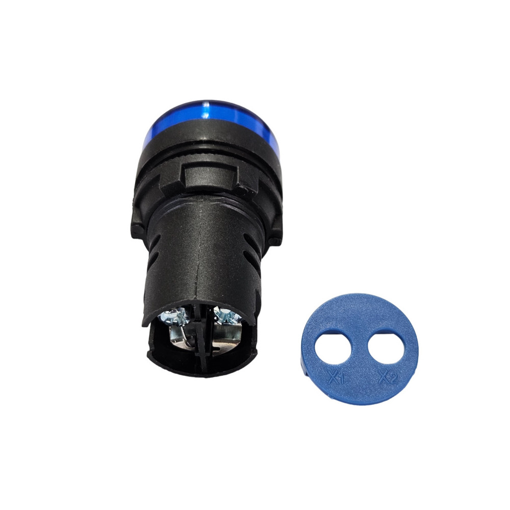 Lampka F22-L-B/24 niebieska 24V AC/DC AD16-22D