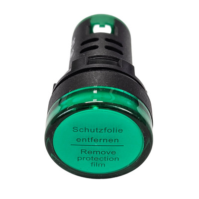 Lampka F22-L-G/400 zielona 400V AC AD16-22DS