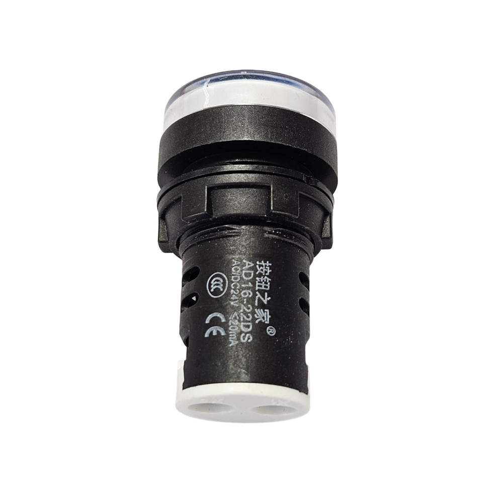 Lampka F22-L-W/24 biała 24V AC/DC AD16-22D