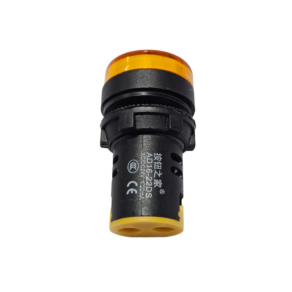 Lampka F22-L-Y/24 żółta 24V AC/DC AD16-22D