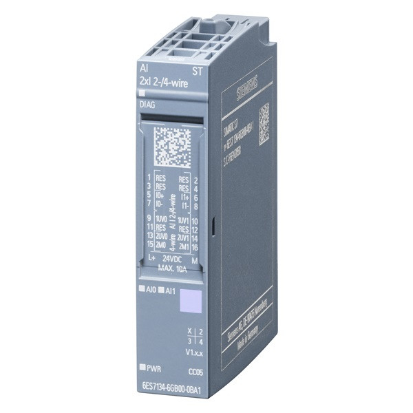Moduł 6ES7134-6GB00-0BA1 2 wejścia analogowe ( I )