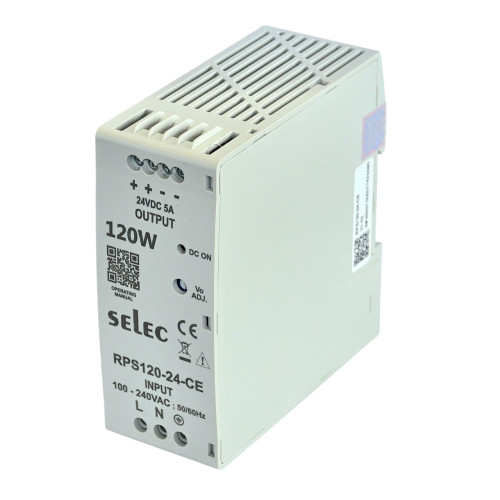 Zasilacz RPS120-24-CU 120W 24V 5A szyna DIN