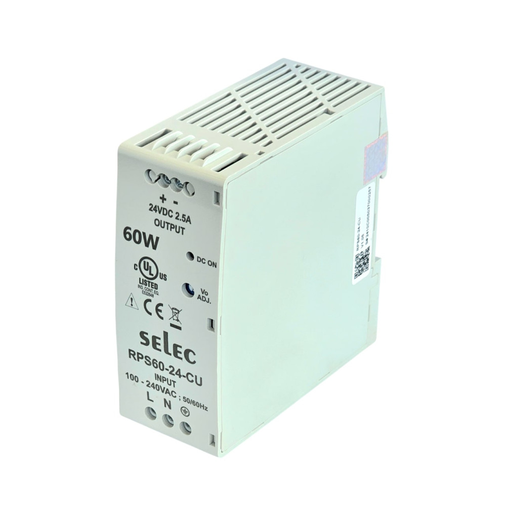 Zasilacz RPS60-24-CU 60W 24V 2.5A szyna DIN