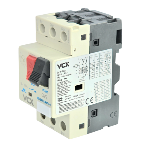Wyłącznik silnikowy VCX GV2 9.0-14A