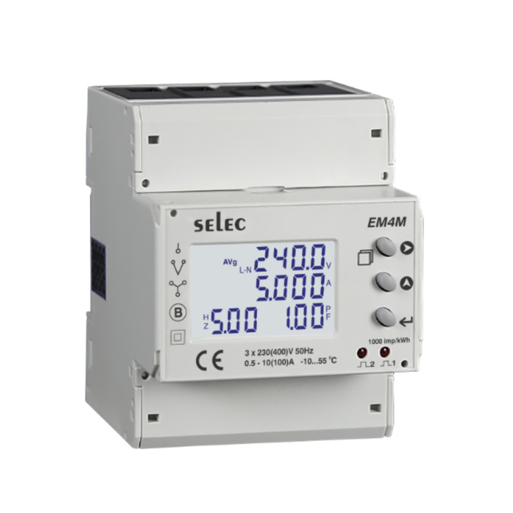 Licznik energii EM4M-3P-C-100A-MID