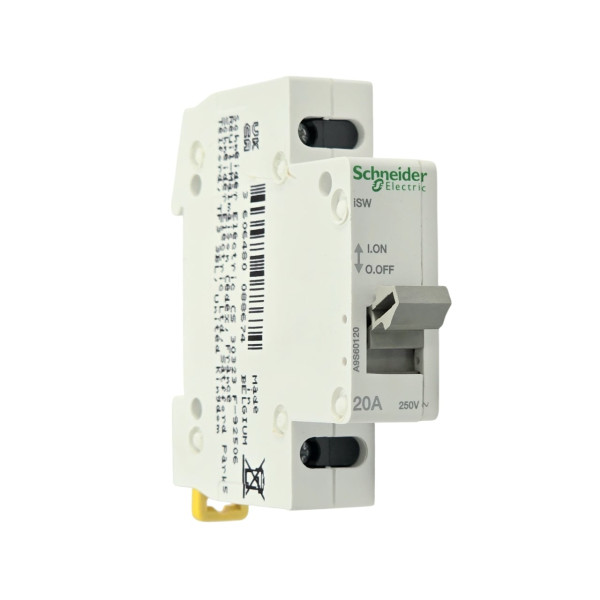 Rozłącznik modułowy A9S60120 20A 1P iSW