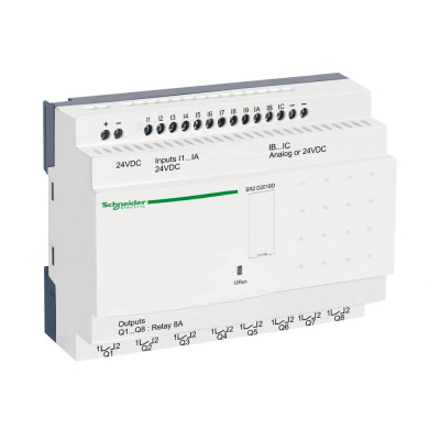 Sterownik Zelio 2 SR2D201BD 24V DC, 12 wejść, 8 wyjść