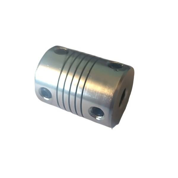 Sprzęgło 6/4 typ GX na wałek 6/4 [mm] aluminiowe 