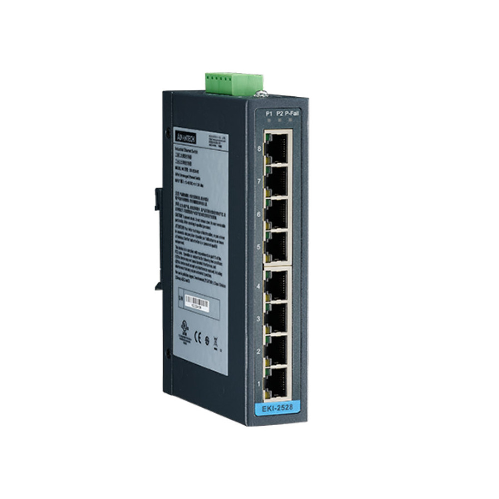 Switch EKI-2528 ( 8 x Ethernet 10/100Mb/s ) Switch EKI-2528 ( 8 x Ethernet 10/100Mb/s )