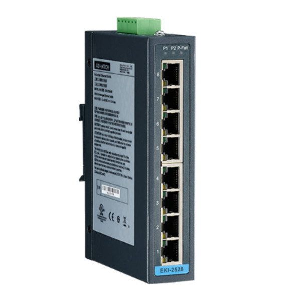 Switch EKI-2528 ( 8 x Ethernet 10/100Mb/s )