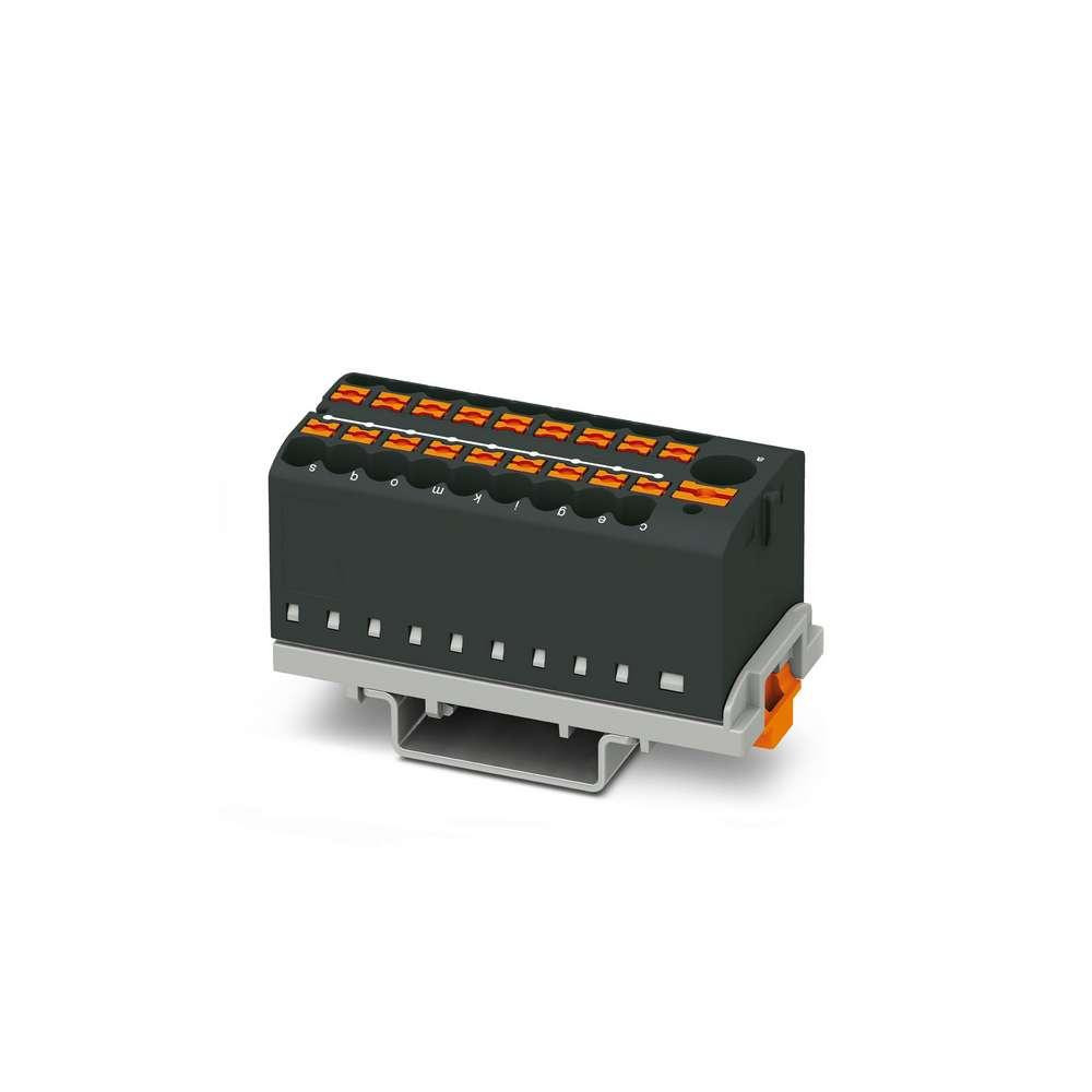 Blok rozdzielczy PTFIX 6/18X2,5-NS35 BK 3273124
