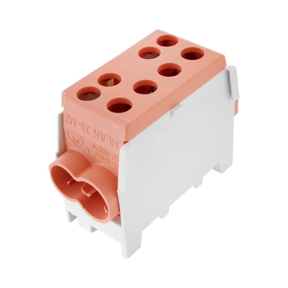 Blok rozdzielczy HLAK 25 1/2 M2 brązowy 2080139