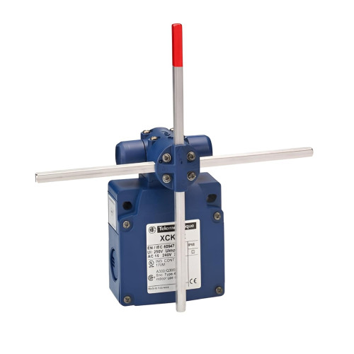 Łącznik krańcowy XCKVR54D1H29 pręty skrzyżowane 6mm 2NC M20