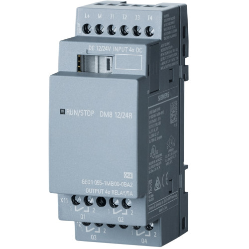 Rozszerzenie LOGO! 6ED1055-1MB00-0BA2 DM8 12/24R 4we cyfr. 4wy przek.