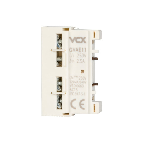Styki pomocnicze VCX PS GV2 1NO+1NC