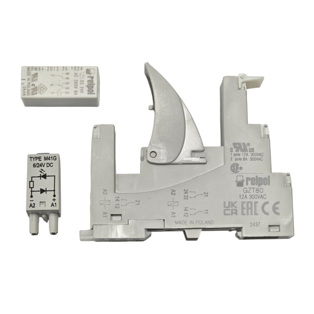 Przekaźnik PI84-024DC-M41G-TS-2012 2P 8A 24V DC 862104