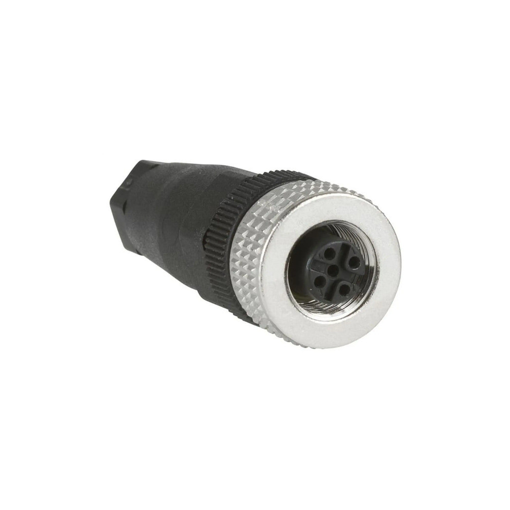 Złącze XZCC12FDM40B M12, 4-pinowe, żeńskie, proste wtykowe Pg7