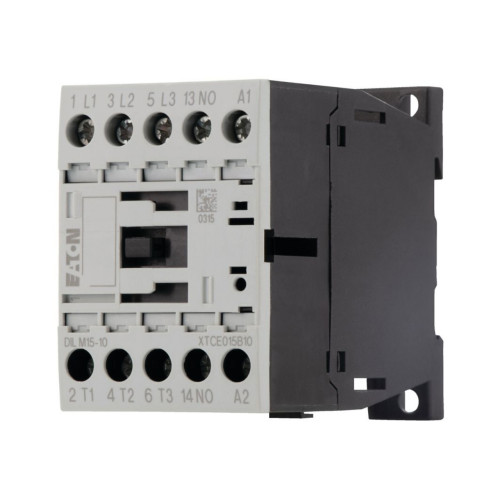 Stycznik DILM 15-10 ( 7,5 kW,  cewka 24V AC,1NO )