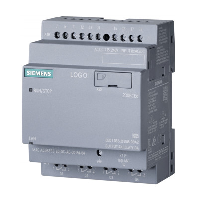Sterownik LOGO! 6ED1052-2FB08-0BA2 230 RCEO 8we cyfr. 4wy przek.